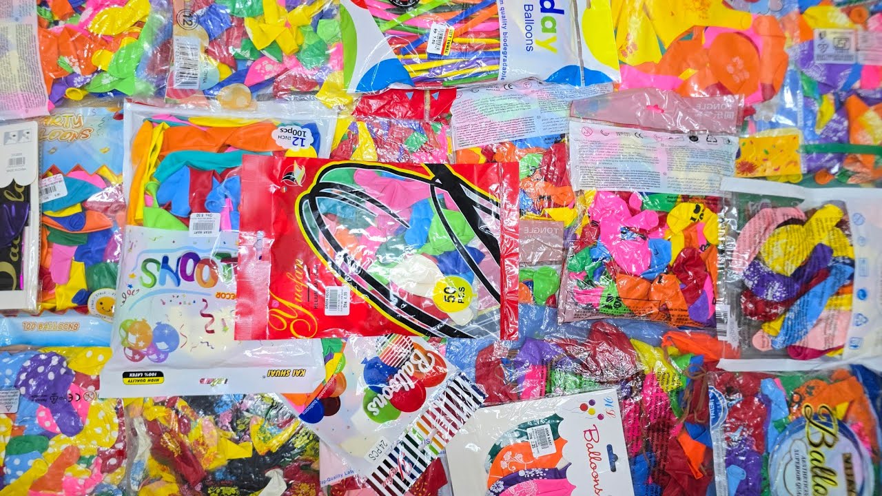 Ultra Satisfying ASMR | Unlimited Balloon Package Unwrapping & Pops