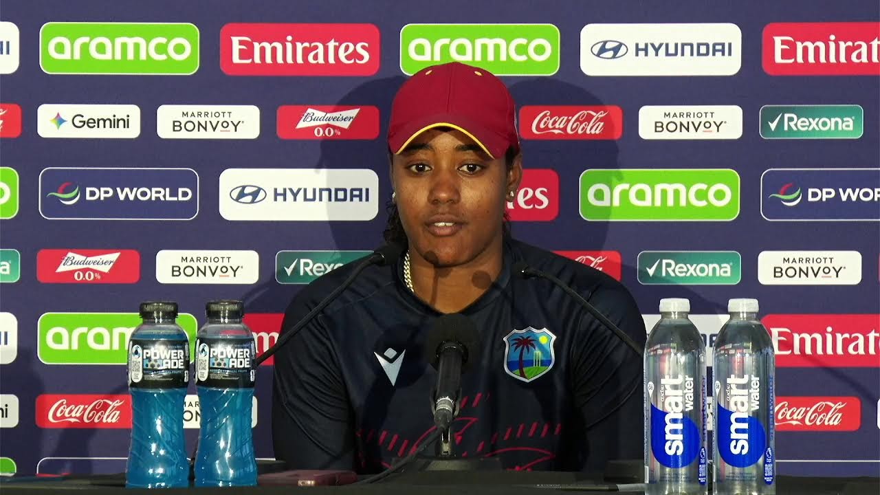 Watch Captain Hayley Matthews West Indies #T20WomesWorldCup 2026 Pre Match Media Conference