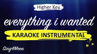 everything i wanted – Billie Eilish (Karaoke Instrumental) Higher Key