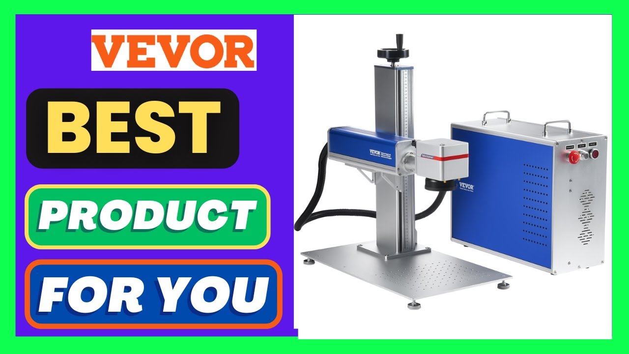 VEVOR Fiber Laser Marking Machine, 100W Compatible