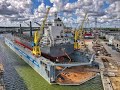 The largest floating dock in the Baltic States owned by the Western Shipyard Group of Companies