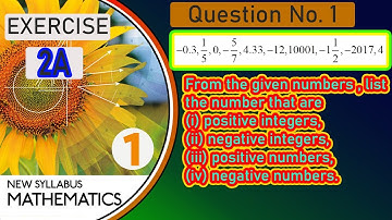 D1 Math Exercise 2A Question 1 | Exercise 2A Question 1 D1 Math Oxford New Syllabus  | D1 Maths #d1