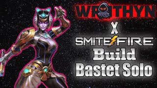 BASTET SOLO!?!? Smitefire Build Night Is ROUGH! -SMITE