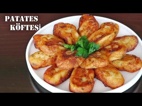 PATATES KÖFTESİ 🌺MISIR UNLU, DIŞI ÇITIR ÇITIR