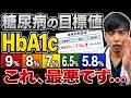 【なぜ報道しない!?】糖尿病HbA1c〇%で絶対やってはいけないこと【薬を卒業する方法】糖尿病を診る現役医師