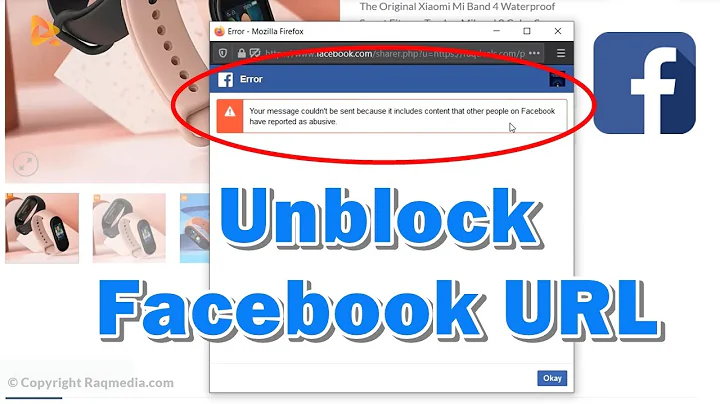 How to Unblock Website URL blocked By Facebook 🎁 Working 2020