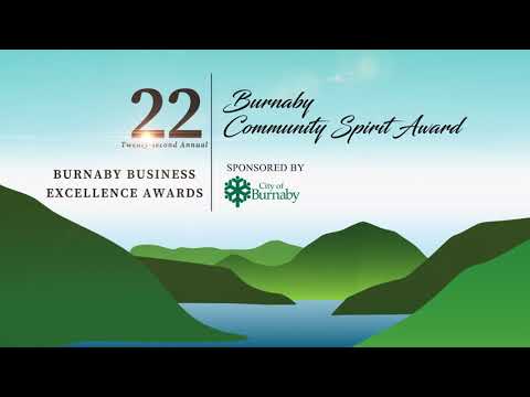 Burnaby Community Spirit Award - 22nd Annual Burnaby Business Excellence Awards