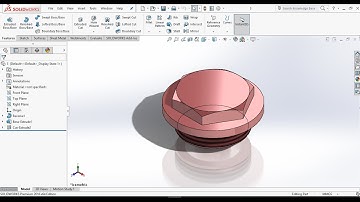 SOLIDWORKS Non Return Valve Cover