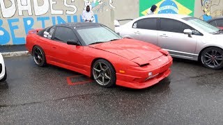 Nissan 180Sx Do Jabuti - Super Drift Brasil - 3ª Etapa - Praia Grande - Sp