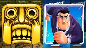 Temple Run Vs Agent Dash - Endless Run Game