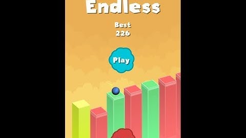 Jump Endless Clone  - Unity3D game template source code