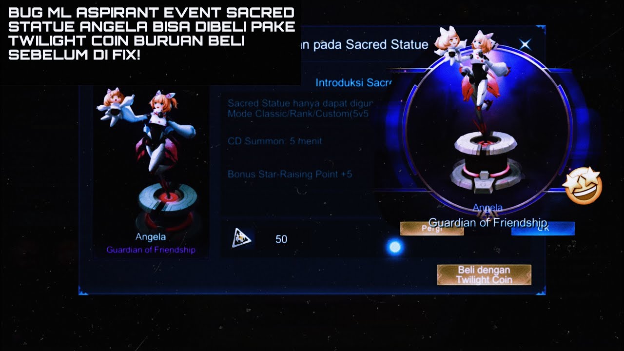 Bug Mobile Legends Aspirant Unite 2.0 Event?  😱