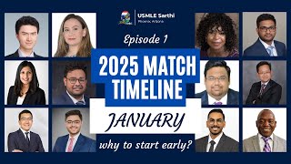 2025  Match Timeline: January | Rotations | Research | ERAS | Interviews