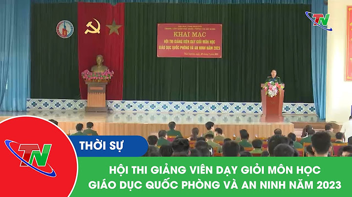 Giáo dục quốc phòng an ninh là môn học gì năm 2024