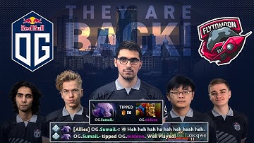 TOPSON IS BACK! - OG vs FTM Game 1 ESL One Birmingham 2020 DOTA 2