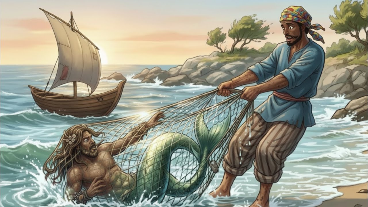 Tatsuniya// Labarin musa da aljanin ruwa/ hausa story 