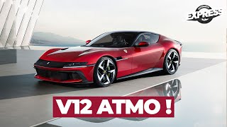 La nouvelle Ferrari 12Cilindri garde un V12 ATMOSPHERIQUE !  Automoto Express #566