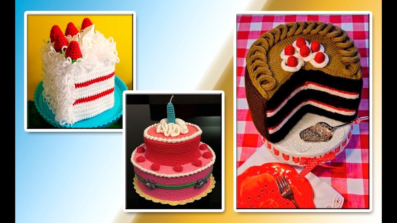 Вязаные игрушки. Еда.Тортики.Сладости.Амигуруми.«CROCHET»