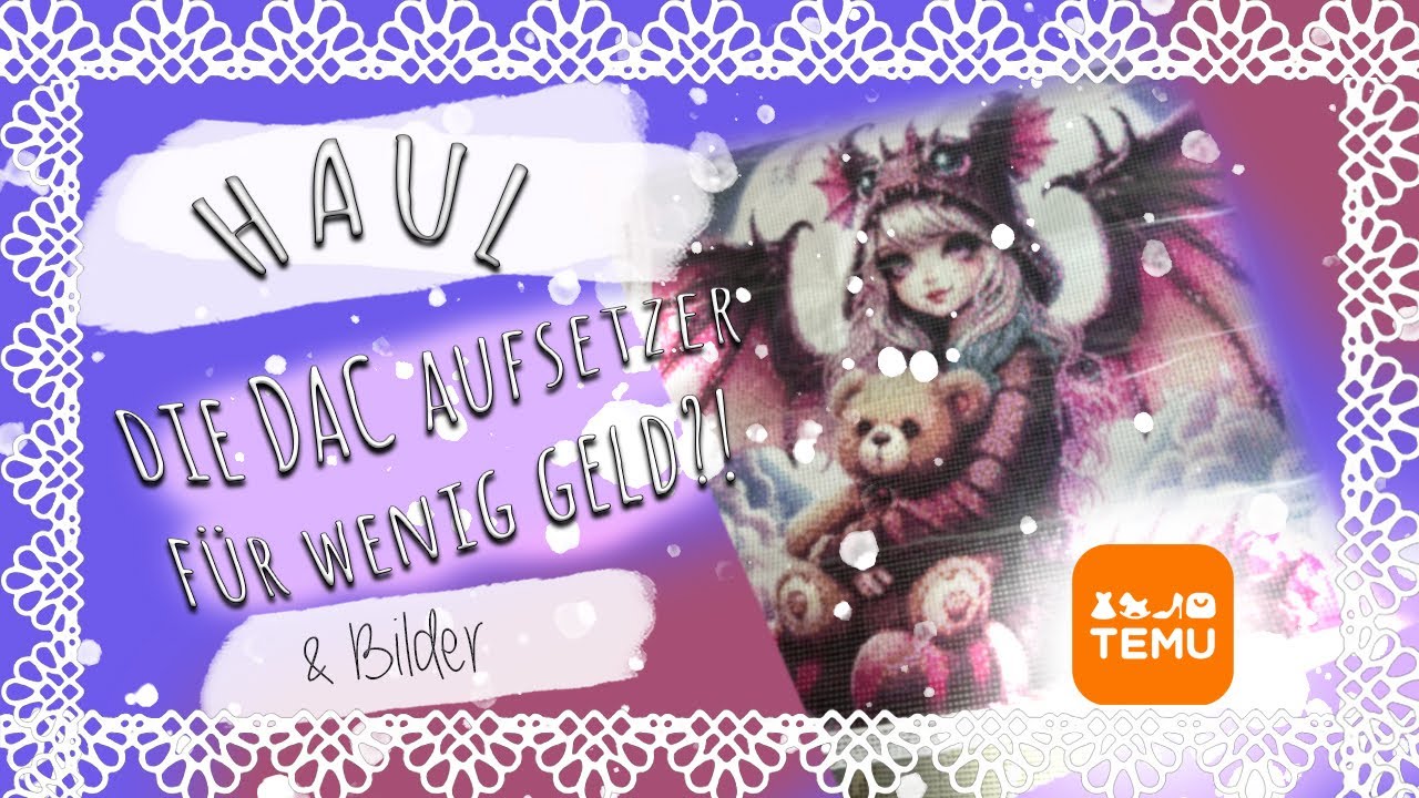 DIE DAC AUFSETZER BEI TEMU?! 🤩😱 TEMU HAUL | DIAMOND PAINTING