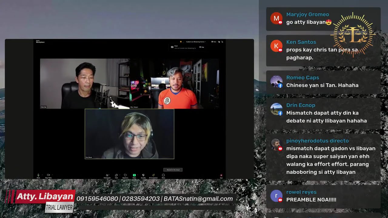 ATTY. LIBAYAN VS. CHRIS TAN- DEBATE- MALI ANG SUPREME COURT SA IMPEACHMENT DECISION NI VP DUTERTE