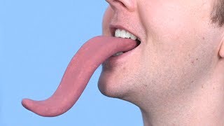 Longest Tongue Trick!