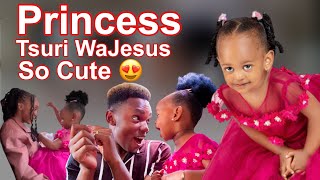 BABY SITTING PRINCESS TSURI WAJESUS 😍| A WEEK WITH @THEWAJESUSFAMILY
