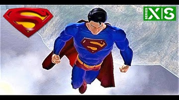 Super Man Returns Game Xbox Series X Backwards Compatibility Enhanced Man of Steel 4K HDR Game Play