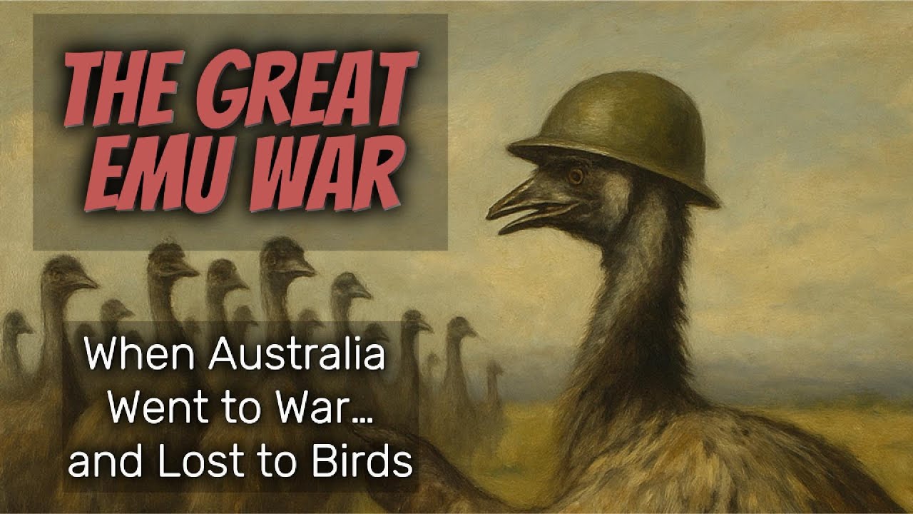 The Great Emu War – When Australia Went to War… and Lost to Birds - YouTube