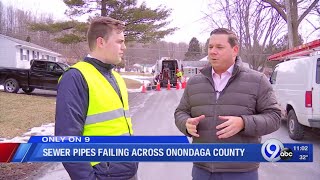 Onondaga County trying to address failing sewer system: Only On 9