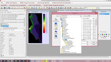 Raster to ASCII then Integer-Binary an d Reproject in IDRISI terrset