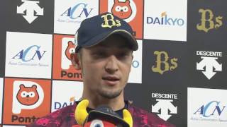 2017年7月12日 オリックス・伊藤選手ヒーローインタビュー