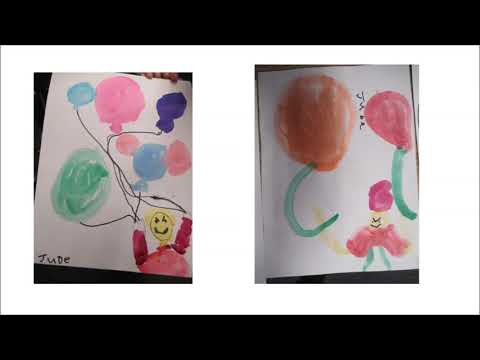 SDWS Education Outreach Doyle Elementary Artists Red Balloon Wax Resist April 18 2019