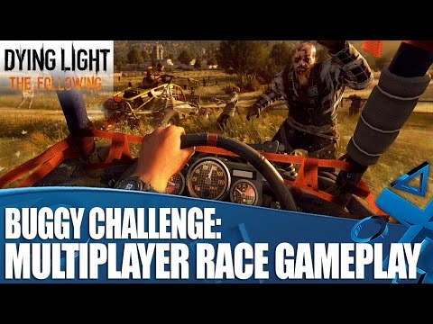 Dying Light: The Following - Co-op Race Gameplay and Buggy Challenges