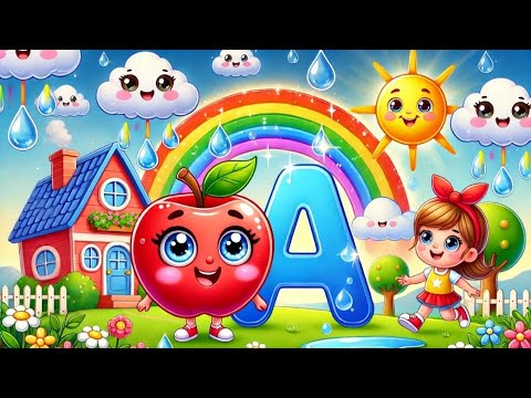 "🔥 A is for Apple 🍎 B is for Baby, C is for Candy 🍭 | ABC Phonics Song ...