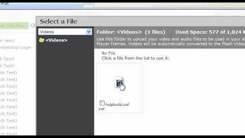 Insert Flash File - Websiteforge Ecommerce Website