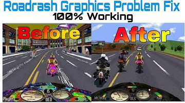 How to change graphics of Roadrash Game.