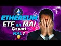 Crypto  ethereum a part mal pour lapprobation etf en mai 