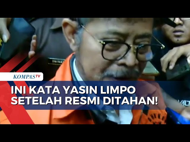 Ditahan KPK dan Gunakan Rompi Oranye, Syahrul Yasin Limpo Sebut Akan Ikuti Proses Hukum class=