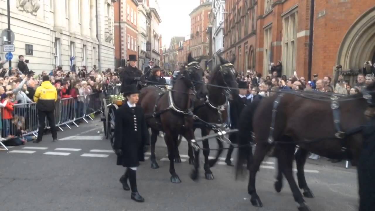 Richard III Funeral Cortège, Leicester YouTube