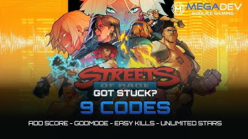 STREETS OF RAGE 4 Cheats: Godmode, Add Score, Lives, Stars, ... | Trainer by MegaDev