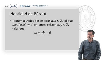 Matemática Discreta - Identidad de Bézout - Jesús Soto