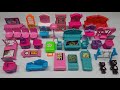 4 Minutes Satisfying With Unboxing Hello Kitty Furniture Set | ASMR