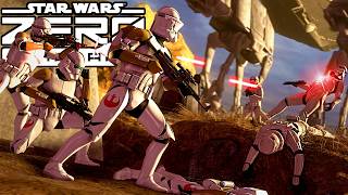 Can Clone Army Hold VS STORMTROOPER ARMY in this Clone Wars Simulator? - Star Wars: Zero Company #12