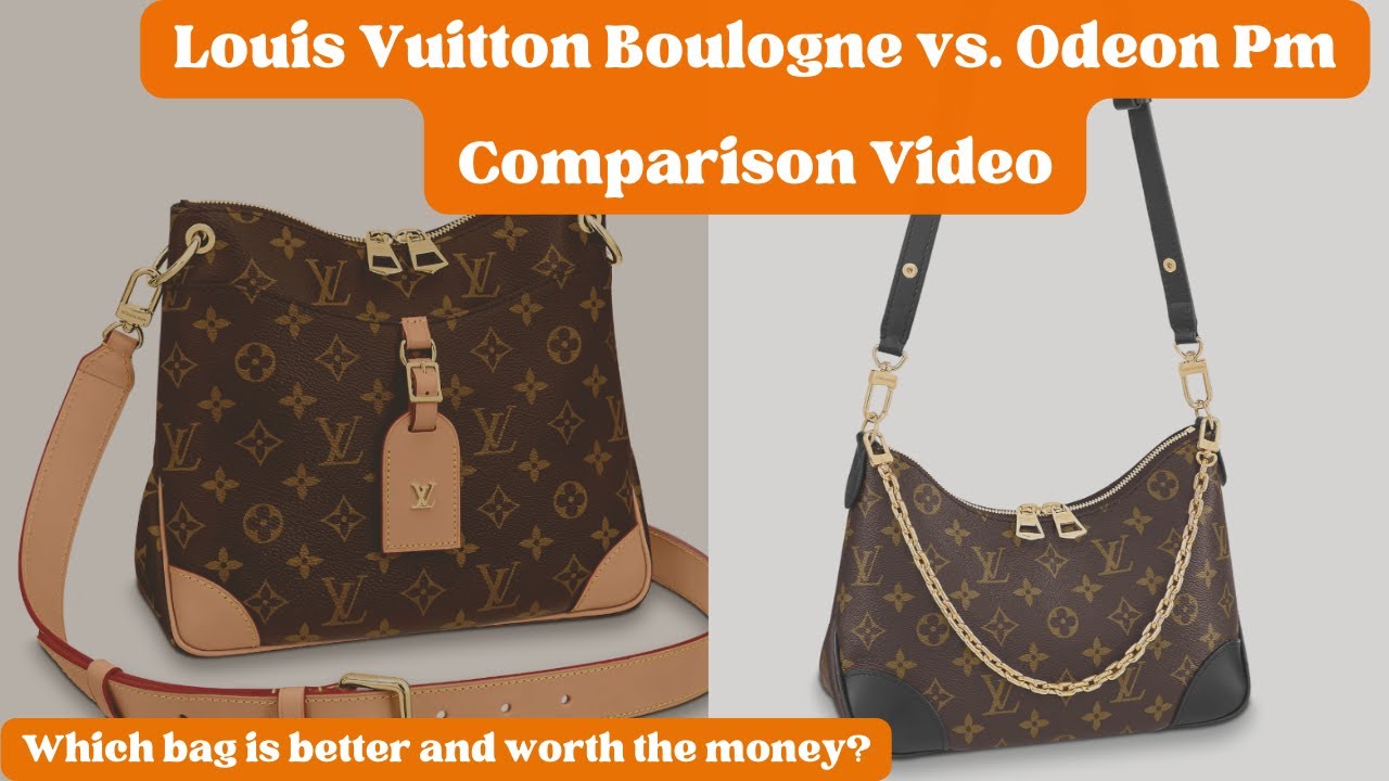 Louis Vuitton Boulogne vs Odeon PM, MOD Shots, What Fits In Each Bag?!