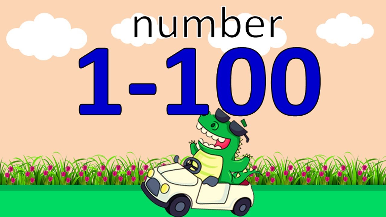 นับเลข 1-100 ภาษาอังกฤษ | Number 1-100 | Learn and song