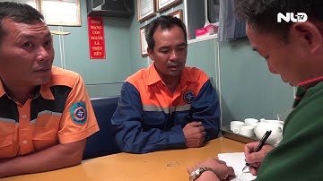 Cứu tàu cá bị chìm ở Hoàng Sa | NLĐTV