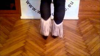 Linedance basic steps: Kick Ball Step (WB hun)