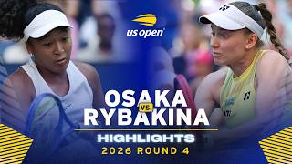 Download lagu Naomi Osaka vs. Elena Rybakina Highlights | 2026 US Open Round 4