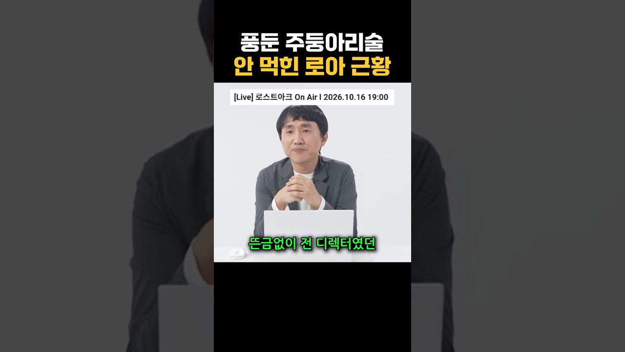 풍둔 주둥아리술도 안 먹힌 로아 근황