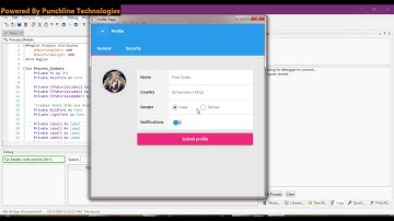 B4J User Profile App  -  Cuppy Framework